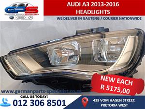 AUDI A3 2013-2016 XENON HEADLIGHT NEW FOR SALE 