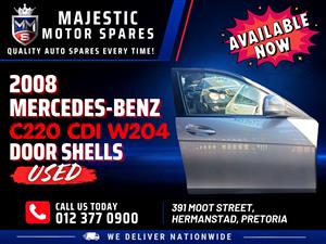 Mercedes-Benz C220 CDI W204 Door Shells for Sale (Used)