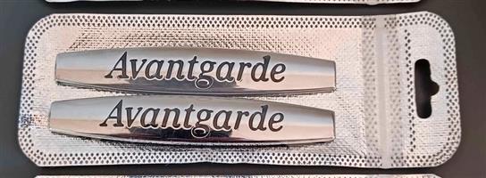 Mercedes Avantgarde fender badges emblems