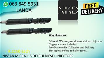 NISSAN MICRA DIESEL INJECTORS FOR SALE IN ROODEPOORT GAUTENG 