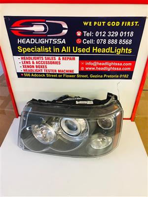 Range Rover Sport L359 left side xenon headlight 