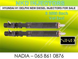 Hyundai H1 NEW diesel injectors for sale