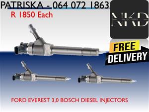 FORD EVEREST 3.0 DIESEL INJECTORS FOR SALE