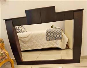 Framed mirror