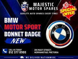 BMW Motor Spares Bonnet Badge for Sale – New