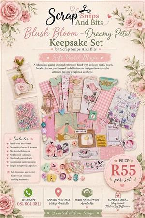  Blush Bloom – Dreamy Petal Keepsake Set 