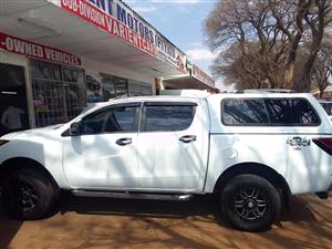 2015 MAZDA BT50 3.2 4X4 DOUBLE CAB MANUAL SPARE KEY REVERSE SENSE WHITE DIESEL CANOPY 