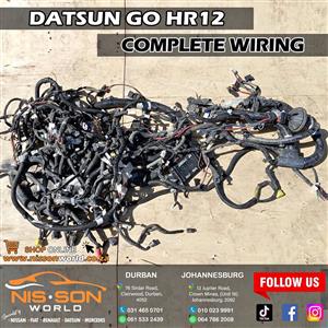 DATSUN GO HR12 COMPLETE WIRING