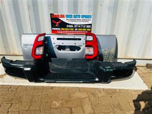 Toyota Hilux Gd6 rear/back spares (bumper,tailgate,left and right taillight)