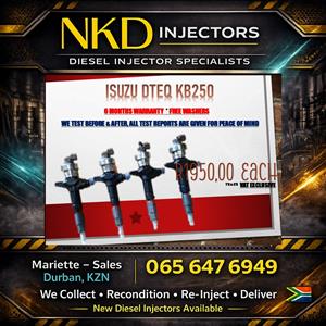 DTEQ KB250 Isuzu Diesel Injectors