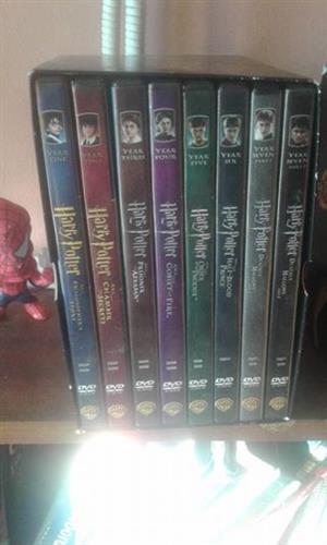 Complete Harry Potter movie box set 