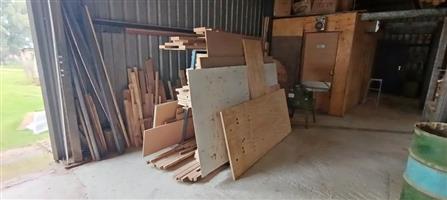 Wood Rack/Hout Rak with wood