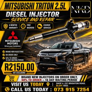 Repair_Mitsusbshi_Trition_2.5L_Injectors 