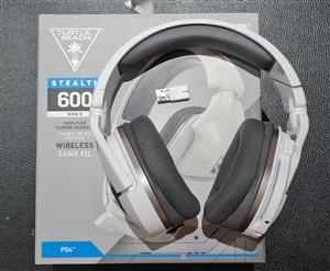 Wireless headset, Turtle Beach 600 Gen 2, PS4 and computer.  New