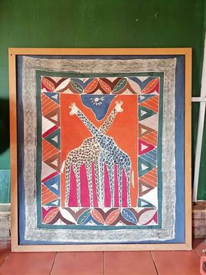 African Large Portrait for Sale