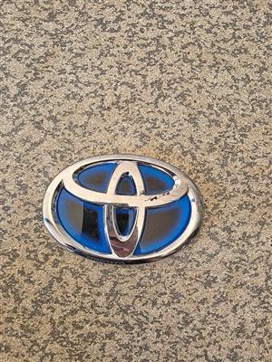 Genuine Toyota Hybrid Logo Emblem Badge (Blue Accent)