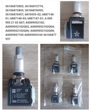 BMW G11 7 series TPMS / tyre pressure monitor sensors and valve stems 