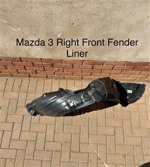 Right Front Fender Liner for Mazda 3 Preface 