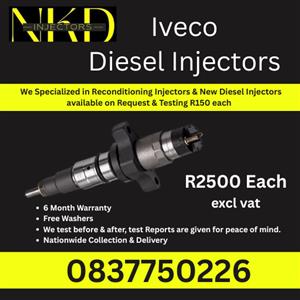 IVECO DIESEL INJECTORS FOR SALE