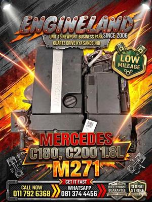 Mercedes Benz W203 C180, C200 M271 engine