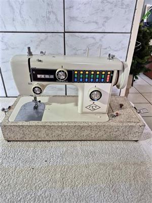 Vintage Jet by Elna sewing machine,  with original case