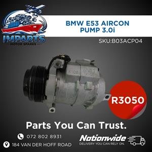 BMW E53 AIRCON PUMP 3.0i 