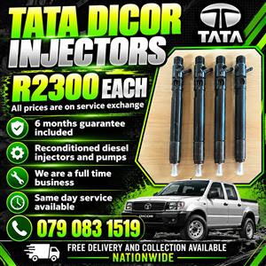 TATA DICOR 3.0 INJECTORS FOR SALE 