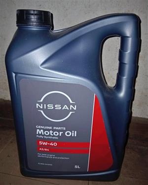Nissan 5W-40 Synthetic Engine Oil For Sale