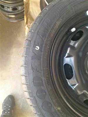 Vw polo vivo new rims with tyres 14 inch