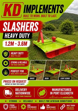 1M - 3.6M Heavy Duty Slashers