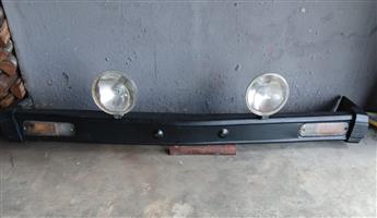 Nissan1400 bumper with Hella spots & Indicator Lights