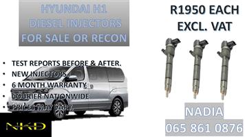 DIESEL INJECTORS FOR SALE FOR HYUNDAI H1 BOSCH - NATIONWIDE