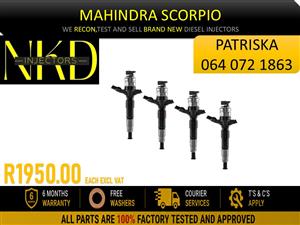 MAHINDRA SCORPIO - INJECTORS DEALS ON RECON INJECTORS