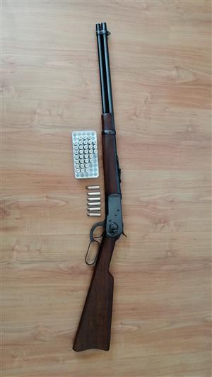 WINCHESTER / ROSSI 375/38 Sp Magnum LEVER RIFLE - Winchester action