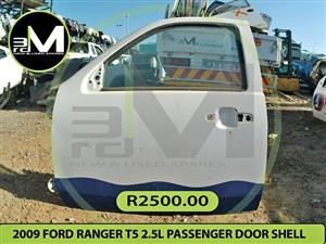 2009 FORD RANGER T5 2.5L PASSENGER DOOR SHELL 