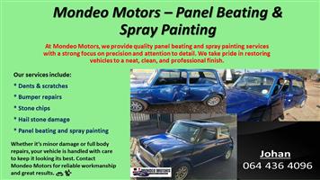 Vehicle Collision Repairs & Spray Paint Services 