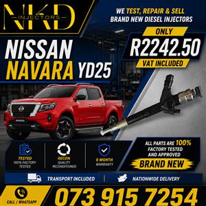 Nissan Navara Yd25 Diesel Injectors 