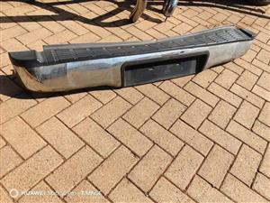 Chromed Toyota bumper