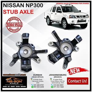 NISSAN NP300 STUB AXLE