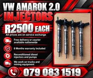 VW AMAROK 2.0 INJECTORS FOR SALE 