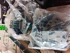 Garage door hardware