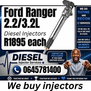 Ford Ranger 2.2 / 3.2L diesel injectors for sale