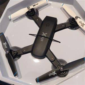 shox sentinel dual-camera, folding selfie drone 