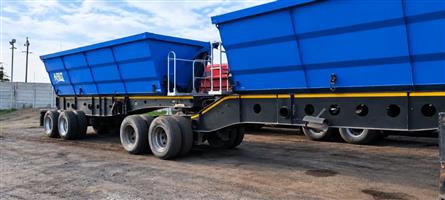 URGENT SALE   2016 AFRIT SIDE TIPPER LINK TRAILER - MUST GO 