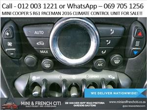 Mini Cooper S R61 Paceman 2016 Climate Control Unit For Sale - OEM HVAC  Replace