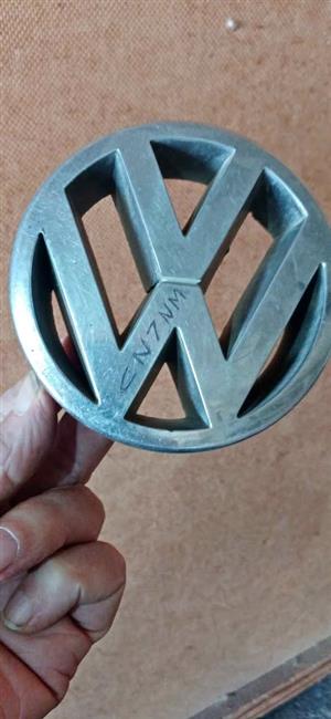 VW old model, badge