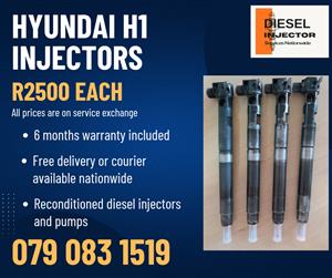 HYUNDAI H1 INJECTORS FOR SALE WITH WARRANTY 