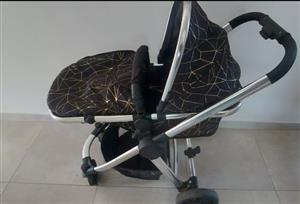 Pram/Stroller for sale (Basinet & Car seat)