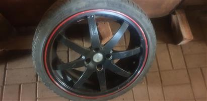 17" TSW Mags with tires