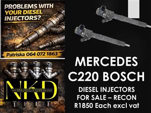 MERCEDES C220 - DIESEL INJECTORS - COPPER WASHERS INCLUDED 
